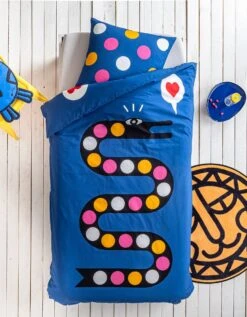 Linge De Lit Serpent 1 Personne En Coton, Collection Enfant LEM -Maison Douceur Promos Magasin 100006 C01 zoomx vue4