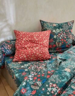 Linge De Lit Flore En Coton Imprimé Fleuri -Maison Douceur Promos Magasin 100031 C01 zoomx vue6