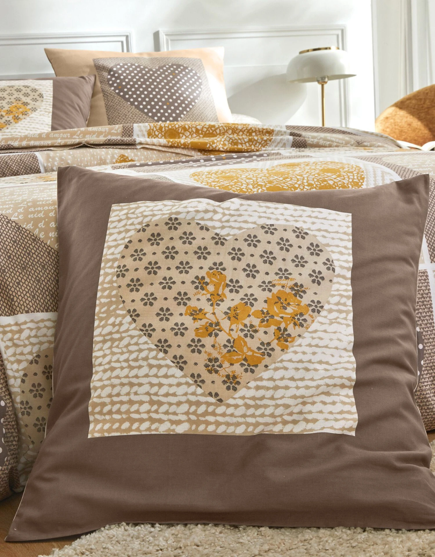 Linge De Lit Lovely En Flanelle Imprimé Coeurs 4 Linge De Lit Lovely En Flanelle Imprimé Coeurs – Image 4