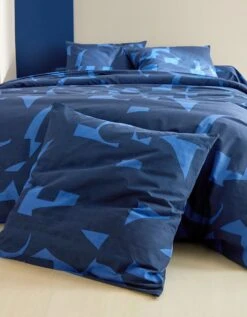 Linge De Lit Puzzle En Coton Imprimé Géométrique -Maison Douceur Promos Magasin 100044 C00 zoomx vue4