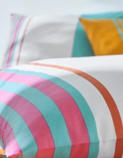 Linge De Lit Détroit En Coton Imprimé Rayures 11 Linge De Lit Détroit En Coton Imprimé Rayures -Maison Douceur Promos Magasin 100055 C00 zoomx vue5