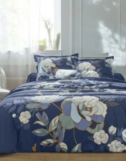 Linge De Lit Louise Imprimé Floral – Percale Coton