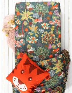 Linge De Lit Enfant Imprimé Diego En Coton Biologique, éco-responsable -Maison Douceur Promos Magasin 100123 C01 zoomx vue4