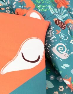 Linge De Lit Enfant Imprimé Champy En Coton Biologique, éco-responsable -Maison Douceur Promos Magasin 100124 C01 zoom detailRFP