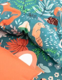 Linge De Lit Enfant Imprimé Champy En Coton Biologique, éco-responsable -Maison Douceur Promos Magasin 100124 C01 zoomx vue5