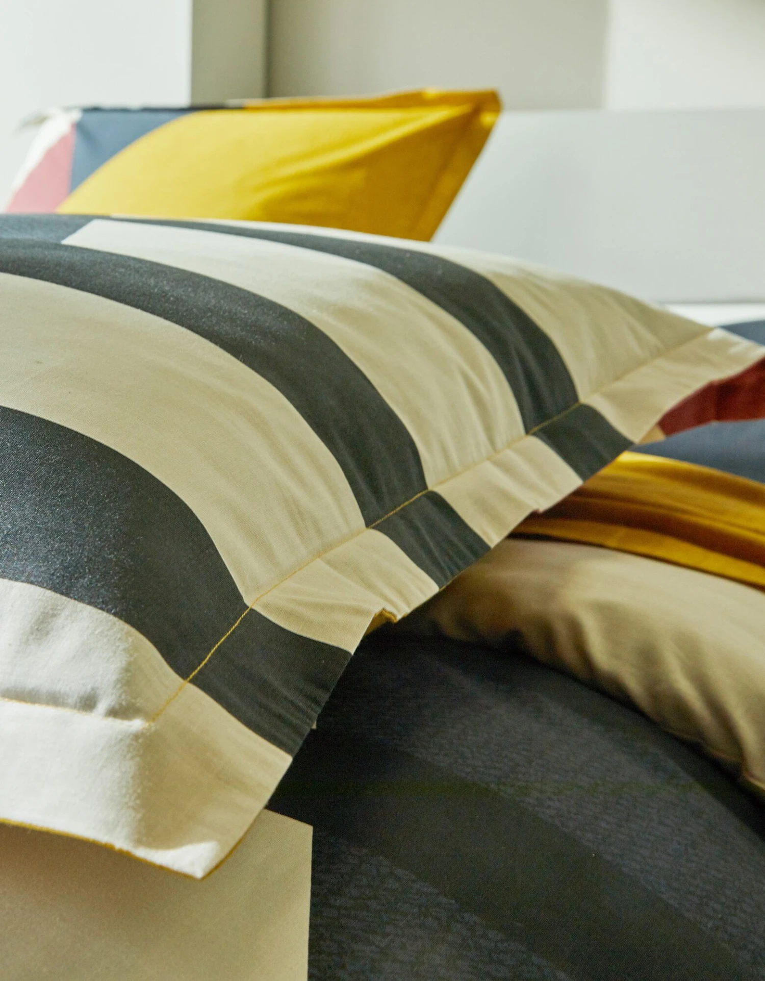 Linge De Lit Charli Coton à Motifs Géométriques 6 Linge De Lit Charli Coton à Motifs Géométriques – Image 6