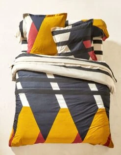 Linge De Lit Charli Coton à Motifs Géométriques 13 Linge De Lit Charli Coton à Motifs Géométriques -Maison Douceur Promos Magasin 100131 C01 zoomx vue7