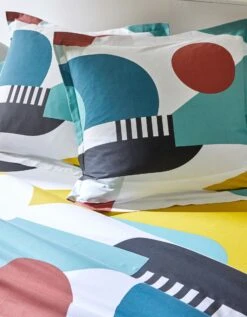 Linge De Lit Block En Coton -Maison Douceur Promos Magasin 100136 C01 zoomx vue6