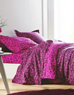 Linge De Lit Héritage Flanelle à Motifs Volutes -Maison Douceur Promos Magasin 100144 C04 zoomx vue3