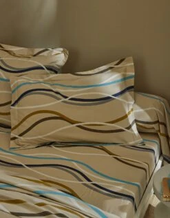 Linge De Lit Serpentins En Coton Imprimé -Maison Douceur Promos Magasin 100150 C06 zoomx vue3