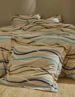 Linge De Lit Serpentins En Coton Imprimé -Maison Douceur Promos Magasin 100150 C06 zoomx vue4