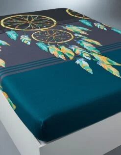 Linge De Lit Plumes En Coton Imprimé Attrape-rêves -Maison Douceur Promos Magasin 100155 C04 zoomx vue6