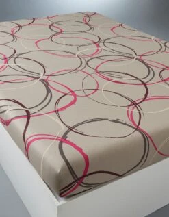 Linge De Lit Noémie Polycoton Imprimé Cercles -Maison Douceur Promos Magasin 100186 C05 zoomx vue4