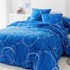 Linge De Lit Noémie En Polyester-coton Imprimé Cercles