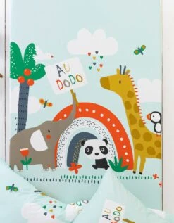 Linge De Lit Enfant Noé Imprimé 1 Personne - Coton -Maison Douceur Promos Magasin 100411 C01 zoomx vue4