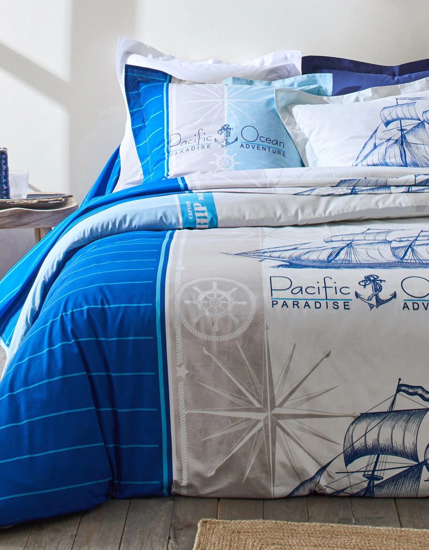 Linge De Lit Pacific - Coton 1 Linge De Lit Pacific - Coton