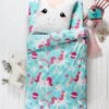 Linge De Lit Enfant à Motif Licorne En Coton Biologique, éco-responsable