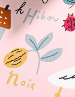 Linge De Lit Enfant à Motifs Abécédaire En Coton -Maison Douceur Promos Magasin 100579 C01 zoom detailRFP