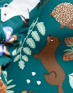 Linge De Lit Enfant à Motifs Ourson En Coton Biologique, éco-responsable -Maison Douceur Promos Magasin 100580 C01 zoom detailRFP