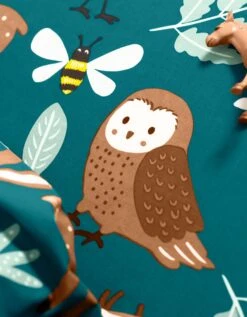 Linge De Lit Enfant à Motifs Ourson En Coton Biologique, éco-responsable -Maison Douceur Promos Magasin 100580 C01 zoomx vue3