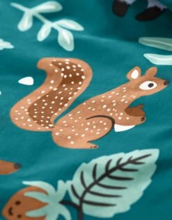 Linge De Lit Enfant à Motifs Ourson En Coton Biologique, éco-responsable -Maison Douceur Promos Magasin 100580 C01 zoomx vue5