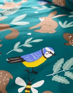 Linge De Lit Enfant à Motifs Ourson En Coton Biologique, éco-responsable -Maison Douceur Promos Magasin 100580 C01 zoomx vue7