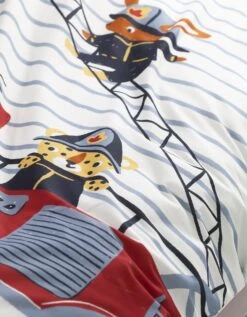 Linge De Lit Enfant à Motifs Pompiers En Coton -Maison Douceur Promos Magasin 100582 C01 zoomx vue7