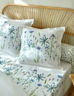 Linge De Lit Julie En Coton Imprimé Herbier -Maison Douceur Promos Magasin 100605 C01 zoomx vue5