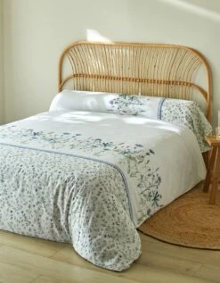 Linge De Lit Julie En Coton Imprimé Herbier -Maison Douceur Promos Magasin 100605 C01 zoomx vue6