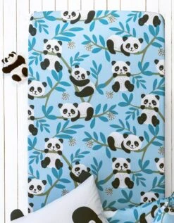 Linge De Lit Enfant Tao à Motifs Panda En Coton Biologique -Maison Douceur Promos Magasin 100623 C01 zoomx vue3