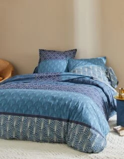 Linge De Lit Eddy En Coton à Motifs Graphiques