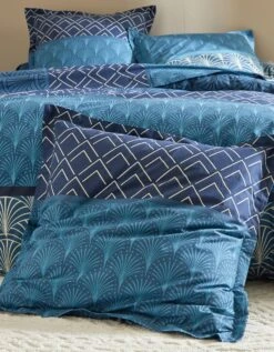 Linge De Lit Eddy En Coton à Motifs Graphiques -Maison Douceur Promos Magasin 100746 C02 zoomx vue3