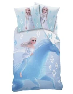 Parure De Lit Enfant Elsa La Reine Des Neiges® - Coton -Maison Douceur Promos Magasin 100802 C01 zoomx vue4