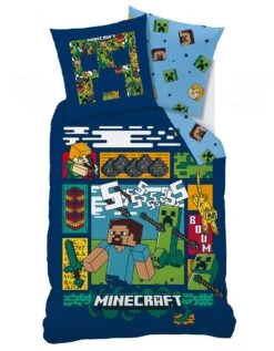 Parure De Lit Enfant Minecraft® - Coton