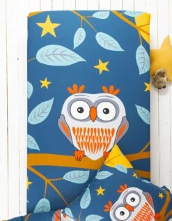 Linge De Lit Enfant Chouki Coton - Imprimé Hibou -Maison Douceur Promos Magasin 100901 C01 zoomx vue6