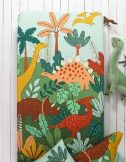Linge De Lit Enfant Jurassi Coton - Imprimé Dinosaure 10 Linge De Lit Enfant Jurassi Coton - Imprimé Dinosaure -Maison Douceur Promos Magasin 100903 C01 zoomx vue4