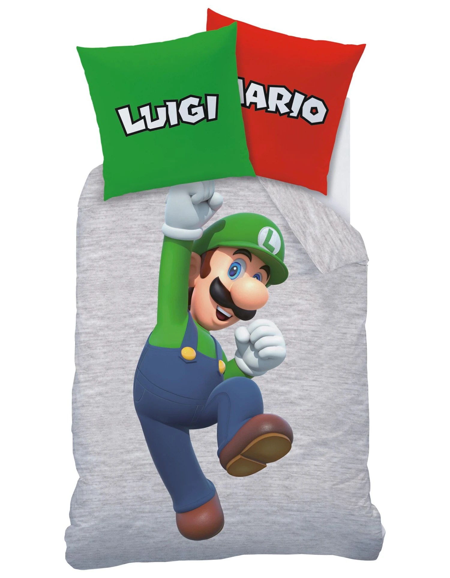Parure De Lit Enfant Mario / Luigi Revers® - Coton 3 Parure De Lit Enfant Mario / Luigi Revers® - Coton – Image 3