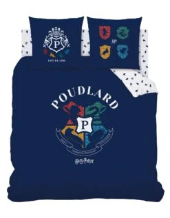Parure De Lit Blason Harry Potter® - Coton -Maison Douceur Promos Magasin 100923 C01 zoomx vue5