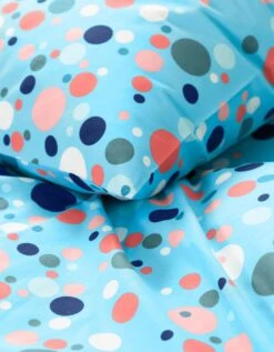 Linge De Lit Enfant Pétillant - Coton Imprimé Bulles Multicolores -Maison Douceur Promos Magasin 100929 C02 zoomx vue5