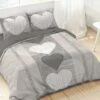 Linge De Lit Coeurs Coton