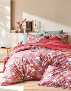 Linge De Lit Kelly En Coton Imprimé Floral