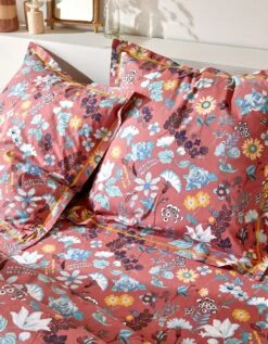 Linge De Lit Kelly En Coton Imprimé Floral -Maison Douceur Promos Magasin 100943 C02 zoomx vue3