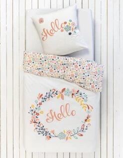 Parure De Lit Hello Fleurs Tulle - Coton -Maison Douceur Promos Magasin 100975 C01 zoomx vue7