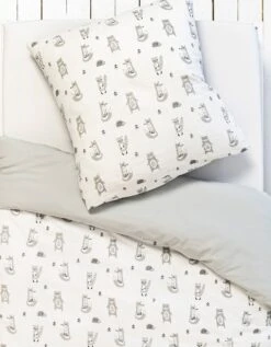 Parure De Lit Enfant Forêt - Gaze De Coton -Maison Douceur Promos Magasin 100976 C01 zoomx vue4