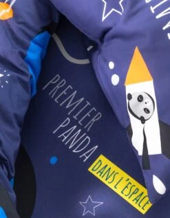 Linge De Lit Enfant Pao - Coton Imprimé Espace -Maison Douceur Promos Magasin 100989 C01 zoomx vue3