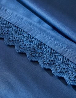 Linge De Lit Uni Dentelle Coton -Maison Douceur Promos Magasin 101001 C03 zoomx vue3