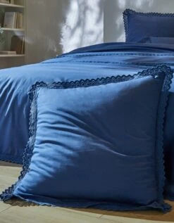 Linge De Lit Uni Dentelle Coton -Maison Douceur Promos Magasin 101001 C03 zoomx vue6