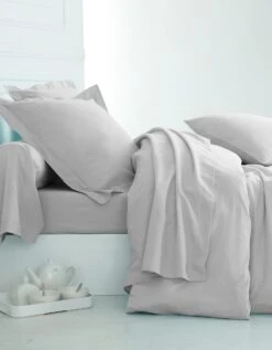 Linge De Lit Uni Polycoton 23 Linge De Lit Uni Polycoton -Maison Douceur Promos Magasin 101110 C07 zoomx vue hc