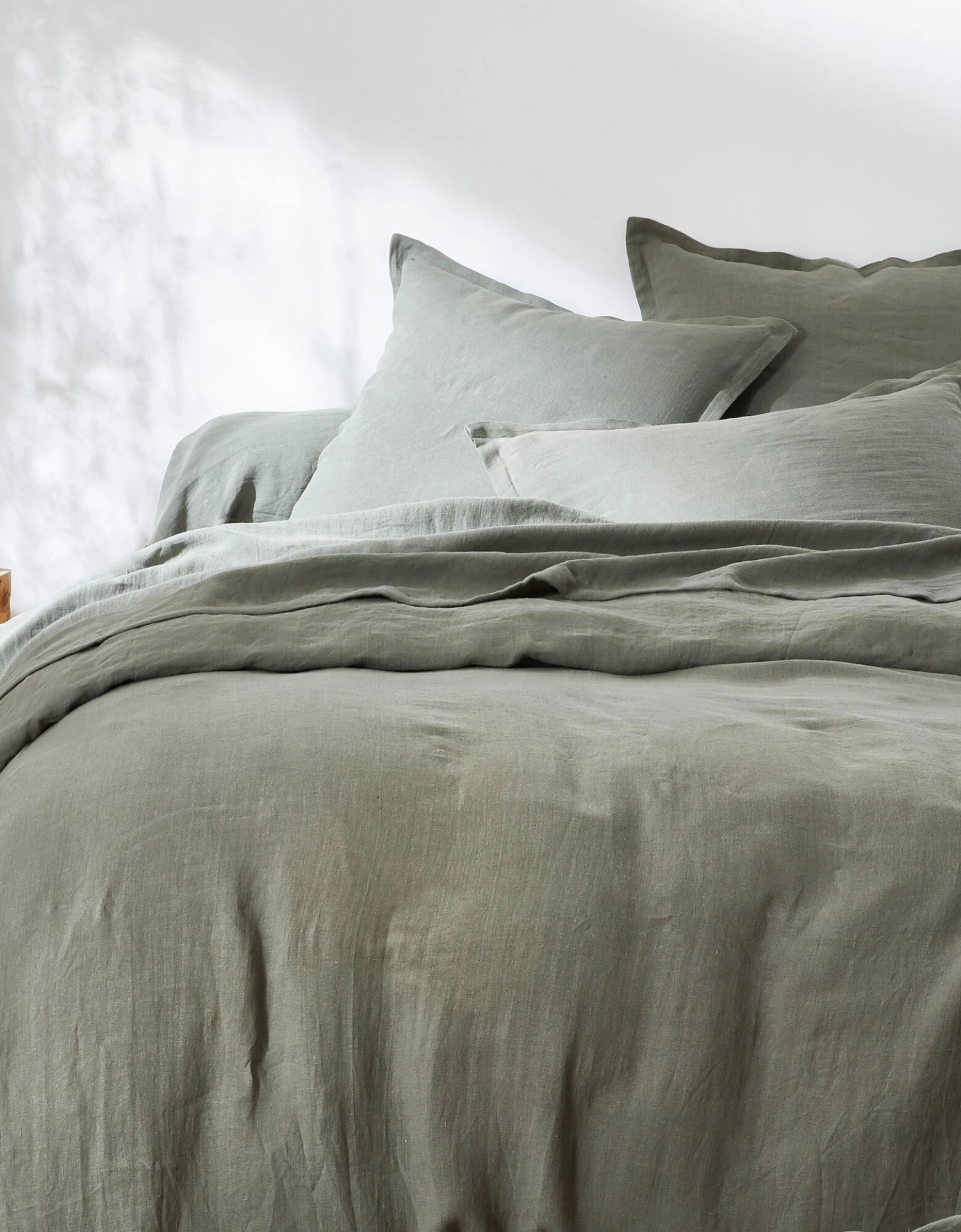 Linge De Lit Uni Lin Lavé 2 Linge De Lit Uni Lin Lavé – Image 2