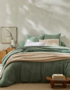 Linge De Lit Uni En Triple Gaze De Coton -Maison Douceur Promos Magasin 101130 C04 zoomx vue6